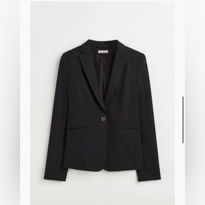 Black Fitted  Blazer